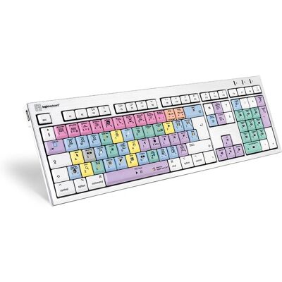 Logickeyboard - LKB-FCPX10-CWMU-UK - UK - QWERTY - keyboard - Publicité Logickeyboard - LKB-FCPX10-CWMU-UK - UK - QWERTY - keyboard - Publicité
