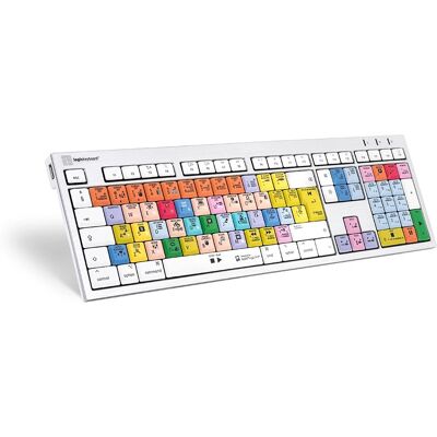 Logickeyboard LKB-LOGXP2-CWMU-UK Multicolour Office Keyboard Logickeyboard LKB-LOGXP2-CWMU-UK Multicolour Office Keyboard