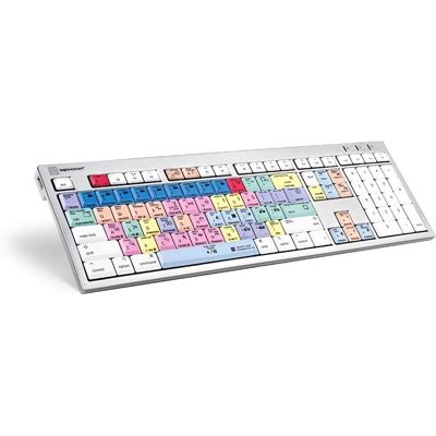 Logickeyboard LKB-PPROCC-CWMU-FR - Clavier USB AZERTY blanc français pour Adobe Premiere Pro CC - Publicité Logickeyboard LKB-PPROCC-CWMU-FR - Clavier USB AZERTY blanc français pour Adobe Premiere Pro CC - Publicité
