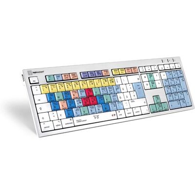 Logickeyboard LKB-CBASE-CWMU-DE Tastiera Ufficio QWERTZ Multicolore Logickeyboard LKB-CBASE-CWMU-DE Tastiera Ufficio QWERTZ Multicolore