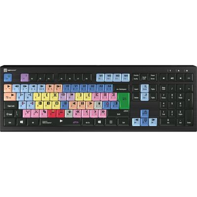Logickeyboard - LKB-MCOM4-A2PC-UK - Black - Keyboard Logickeyboard - LKB-MCOM4-A2PC-UK - Black - Keyboard