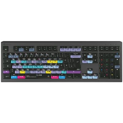 Logickeyboard Astra 2 Tastatur - Svart, QWERTZ, Full Size Logickeyboard Astra 2 Tastatur - Svart, QWERTZ, Full Size