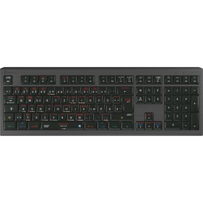 Logickeyboard LKB-OSX-A2M-DE - Vollgröße Tastatur - USB - QWERTZ - Schwarz Logickeyboard LKB-OSX-A2M-DE - Vollgröße Tastatur - USB - QWERTZ - Schwarz