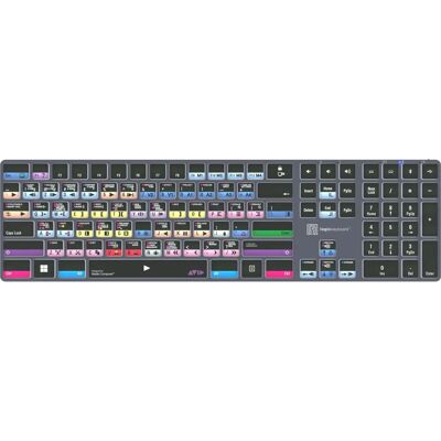 Logickeyboard - Avid Media Composer Pro Titan - Titaniumgrau - 135 Tastenkürzel - Keyboard Logickeyboard - Avid Media Composer Pro Titan - Titaniumgrau - 135 Tastenkürzel - Keyboard