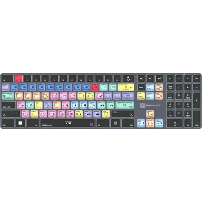 Logickeyboard - KB-PPROCC-TPC - Wireless/Wired - Black - Keyboard Logickeyboard - KB-PPROCC-TPC - Wireless/Wired - Black - Keyboard