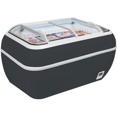 Tefcold Gris TWIN HEAD A-CF Réfrigérateur Congélateur - Type de produit - Publicité Tefcold Gris TWIN HEAD A-CF Réfrigérateur Congélateur - Type de produit - Publicité