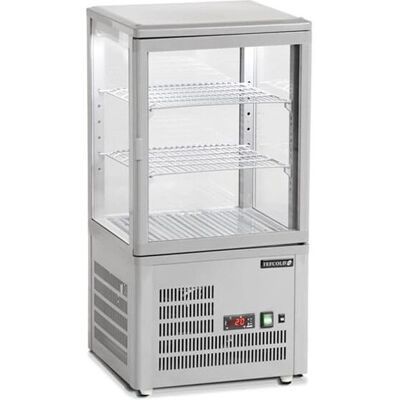 Tefcold Utstillingskjøler - 60L - Grå - Kjøleskap for kaker Tefcold Utstillingskjøler - 60L - Grå - Kjøleskap for kaker