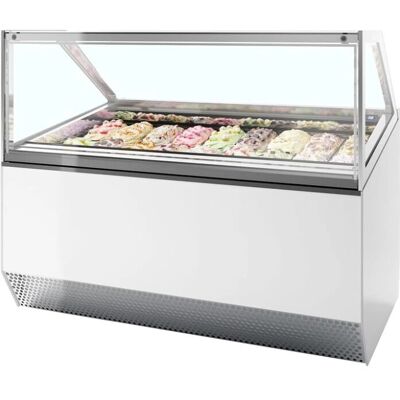 Tefcold iskuffeskab / Scoop ice fryser - 18 x 5 liter - MILLENNIUM ST18 Tefcold iskuffeskab / Scoop ice fryser - 18 x 5 liter - MILLENNIUM ST18