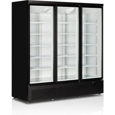 Tefcold - Atom Maxi F3DB - Sort/Hvid - 3 døre - Vitrinskøleskab Tefcold - Atom Maxi F3DB - Sort/Hvid - 3 døre - Vitrinskøleskab