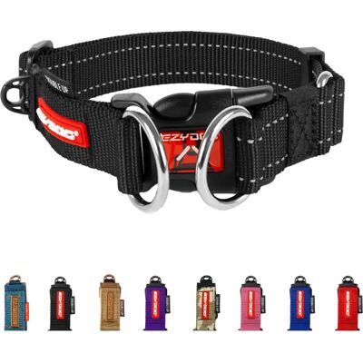 EzyDog Double Up Collar - Black, X-Large - Collar EzyDog Double Up Collar - Black, X-Large - Collar