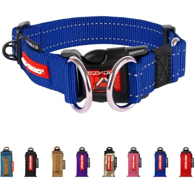 Ezydog Doubleup Dog Collar - Blue Ezydog Doubleup Dog Collar - Blue
