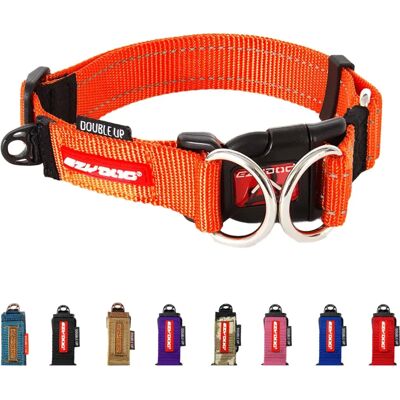 EZYDOG Double Dog Collar Orange - Pet Collar EZYDOG Double Dog Collar Orange - Pet Collar