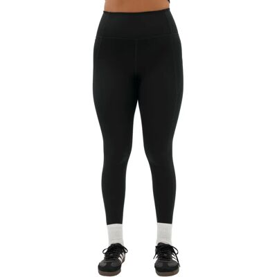 Girlfriend Collective Schwarze High-Rise 7/8 Leggings - Leggings Girlfriend Collective Schwarze High-Rise 7/8 Leggings - Leggings