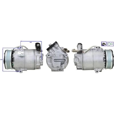 LUCAS ACP517 - Klimakompressor LUCAS ACP517 - Klimakompressor