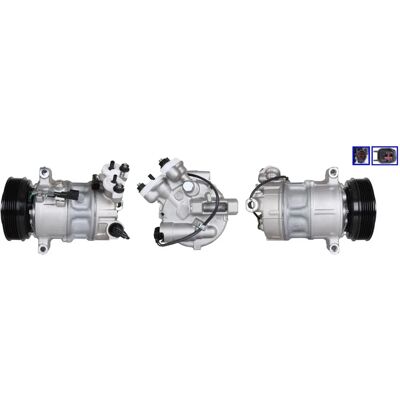 LUCAS ACP01170 - Compresor de aire acondicionado para Volvo V40 XC90 II R134a R1234yf LUCAS ACP01170 - Compresor de aire acondicionado para Volvo V40 XC90 II R134a R1234yf