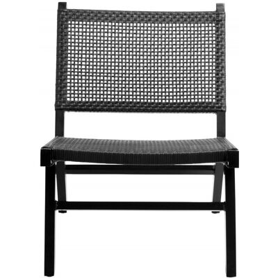 Nordal Vasai Lounge Stol - Svart - Lounge Chair Nordal Vasai Lounge Stol - Svart - Lounge Chair