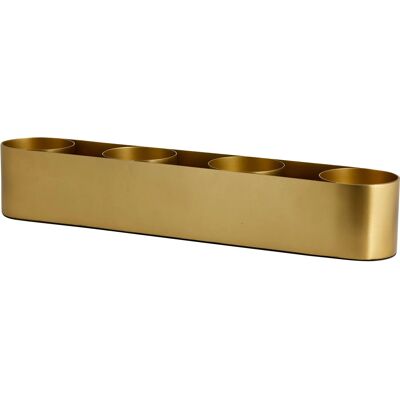 Nordal GILI Ljusstake Stor - Järn, Guld - 4 ljus Nordal GILI Ljusstake Stor - Järn, Guld - 4 ljus