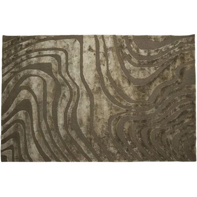 Nordal - HARPER Jacquard gewebter Teppich - Grau - 160x240 - Rug Nordal - HARPER Jacquard gewebter Teppich - Grau - 160x240 - Rug