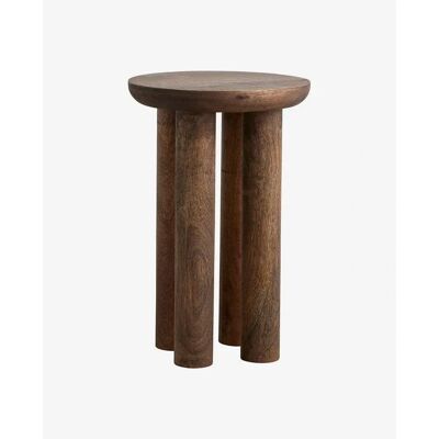 Nordal Helin Dunkelbrauner Mangoholz Beistelltisch - 49 x 32 cm Nordal Helin Dunkelbrauner Mangoholz Beistelltisch - 49 x 32 cm
