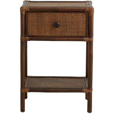 Nordal Hayes Sidobord - Rattan & Bambu Nordal Hayes Sidobord - Rattan & Bambu