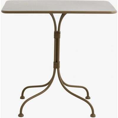 Table de Jardin VIOLA - Rectangulaire, Vert, 77x52 cm - Publicité Table de Jardin VIOLA - Rectangulaire, Vert, 77x52 cm - Publicité