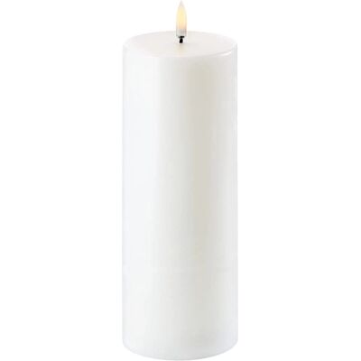 Uyuni Lighting - LED-lys - Hvit - 20,3cm - Realistisk flamme Uyuni Lighting - LED-lys - Hvit - 20,3cm - Realistisk flamme