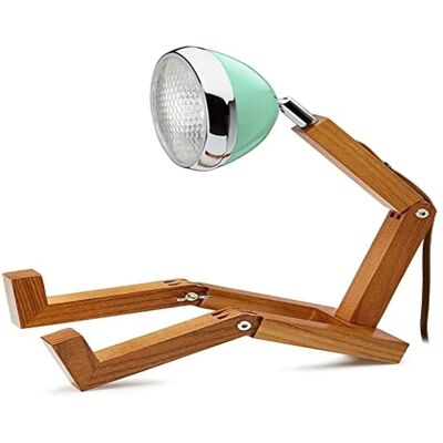 Piffany Copenhagen Mr. Wattson Tiffany Green - Lampe de Table Ajustable Piffany Copenhagen Mr. Wattson Tiffany Green - Lampe de Table Ajustable