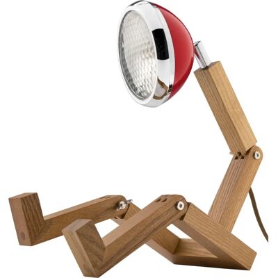 Lámpara de mesa Mr. Wattson Piffany Copenhagen Rojo Destello - Iluminación Lámpara de mesa Mr. Wattson Piffany Copenhagen Rojo Destello - Iluminación