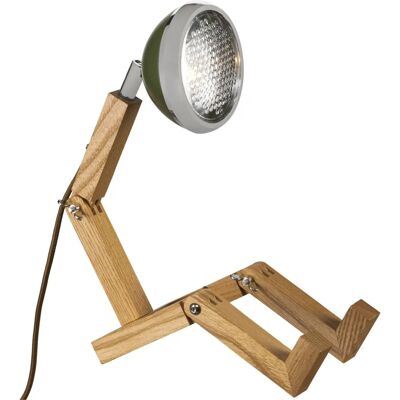 Piffany Copenhagen Mr. Wattson Mini Lampe de Table Ash/Army Green Piffany Copenhagen Mr. Wattson Mini Lampe de Table Ash/Army Green