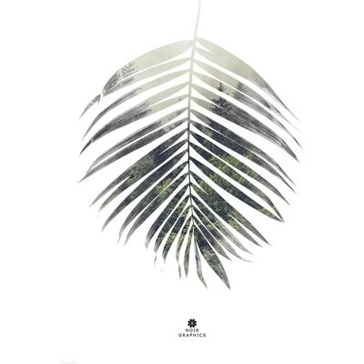 Malerifabrikken Palmblad Plakat Grøn - Plakat Malerifabrikken Palmblad Plakat Grøn - Plakat