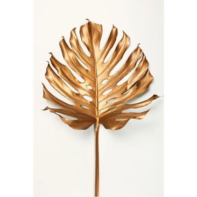 Malerifabrikken Monstrea gold leaf - 30X40 - Plakat Malerifabrikken Monstrea gold leaf - 30X40 - Plakat