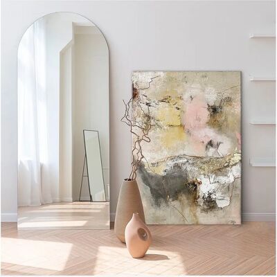 Malerifabrikken - Lerret Artcast - Beige - 90X120 - Veggkunst Malerifabrikken - Lerret Artcast - Beige - 90X120 - Veggkunst