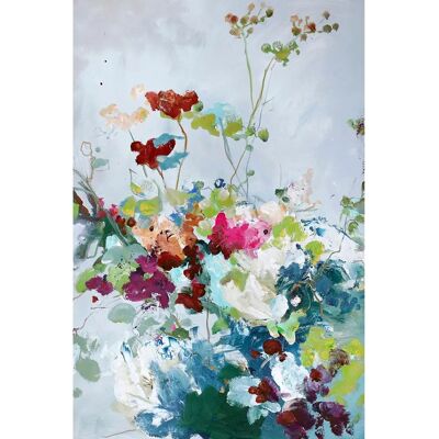 Malerifabrikken - Abstrakt Blomsterbilde 1 - 90X120 Veggkunst Malerifabrikken - Abstrakt Blomsterbilde 1 - 90X120 Veggkunst