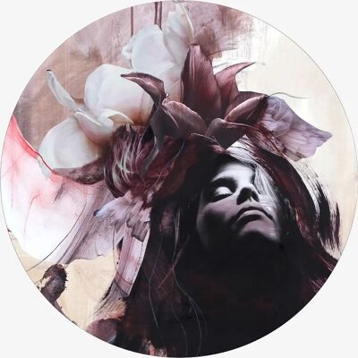 Malerifabrikken Bilde Imperfection rød - Rosa - 90x90 - Veggkunst Malerifabrikken Bilde Imperfection rød - Rosa - 90x90 - Veggkunst