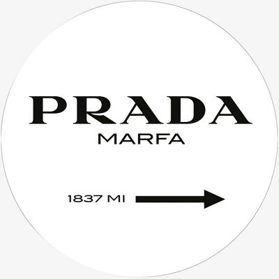Malerifabrikken Prada Svart 40x40 Veggkunst Malerifabrikken Prada Svart 40x40 Veggkunst