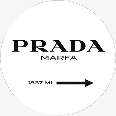 Malerifabrikken Prada Vægkunst - 90x90cm - Sort Malerifabrikken Prada Vægkunst - 90x90cm - Sort