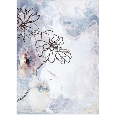Malerifabrikken Soft Flower 1 Hvit Plakat - Plakat Malerifabrikken Soft Flower 1 Hvit Plakat - Plakat