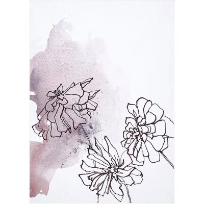 Malerifabrikken Soft Flower 2 Vit Poster - Poster Malerifabrikken Soft Flower 2 Vit Poster - Poster