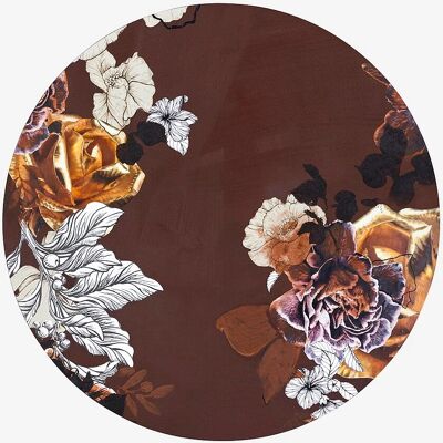 Malerifabrikken Gold Couture 7 - Rød - Vægkunst - 40x40cm Malerifabrikken Gold Couture 7 - Rød - Vægkunst - 40x40cm