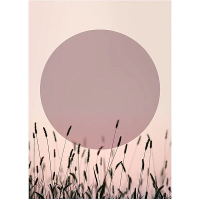 Malerifabrikken Sundown 1 - Lilla - 50X70 - Plakat Malerifabrikken Sundown 1 - Lilla - 50X70 - Plakat