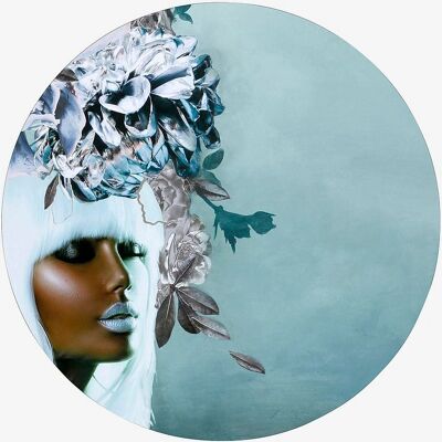 Malerifabrikken Silver Couture 2 Blå Vægkunst Malerifabrikken Silver Couture 2 Blå Vægkunst