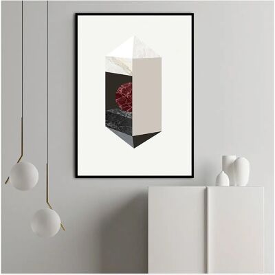 Malerifabrikken Plakat Scene 1 - Beige - 30x40 cm - Plakat Malerifabrikken Plakat Scene 1 - Beige - 30x40 cm - Plakat