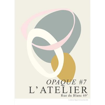 Malerifabrikken Modell #7 Beige Poster - Poster Malerifabrikken Modell #7 Beige Poster - Poster