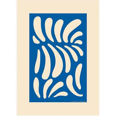 Malerifabrikken Lithography 2 Beige - Plakat - 70X100 Malerifabrikken Lithography 2 Beige - Plakat - 70X100
