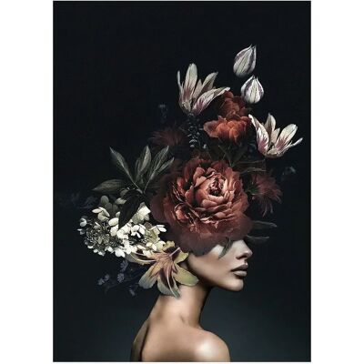Malerifabrikken - Poster Floral Diva 2 - Svart - 30x40 cm Malerifabrikken - Poster Floral Diva 2 - Svart - 30x40 cm