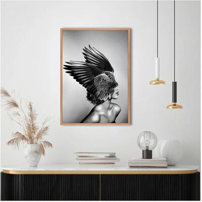 Malerifabrikken Diana Plakat - 70X100 - Svart Malerifabrikken Diana Plakat - 70X100 - Svart