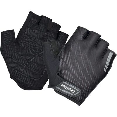 Gants GripGrab Rouleur rembourrés à doigts courts - Noir Gants GripGrab Rouleur rembourrés à doigts courts - Noir