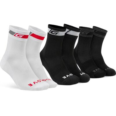 GripGrab All-season Socks 3PACK - L Black - Socks GripGrab All-season Socks 3PACK - L Black - Socks