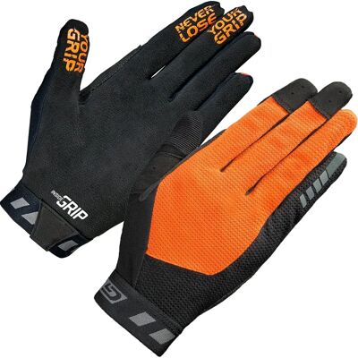 GripGrab Vertical InsideGrip Helfingervantar - Fluororange - XXL GripGrab Vertical InsideGrip Helfingervantar - Fluororange - XXL