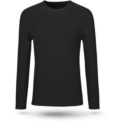 GripGrab Sort Sømløs Termo Baselayer LS - Cykelbeklædning GripGrab Sort Sømløs Termo Baselayer LS - Cykelbeklædning